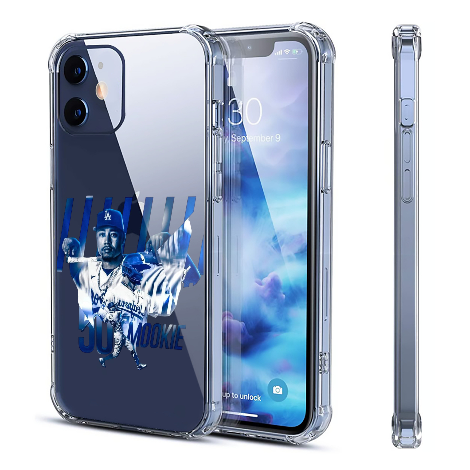  Clear IPhone 12 Case – Soft TPU With UV Print – Enhanced Drop Protection, Precise Fit, Anti-Fingerprint, Customizable Design, Scratch-Resistant, Yellow-Resistant